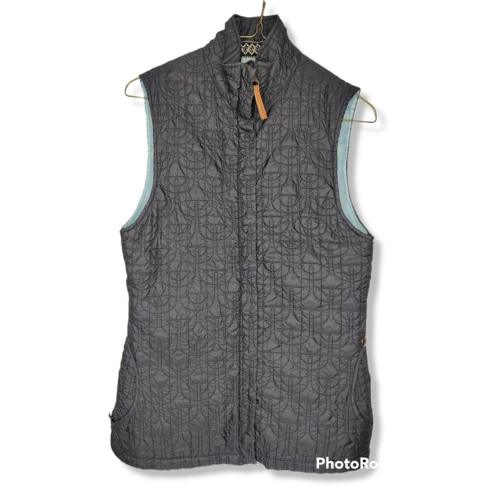 UGG Women's Quilted Vest Navy Blue Size Medium